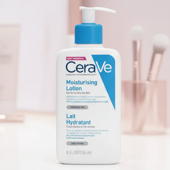 CeraVe Moisturising Lotion with Hyaluronic Acid & Ceramides. Face and Body Lotion for Normal to Very Dry Skin 236ml