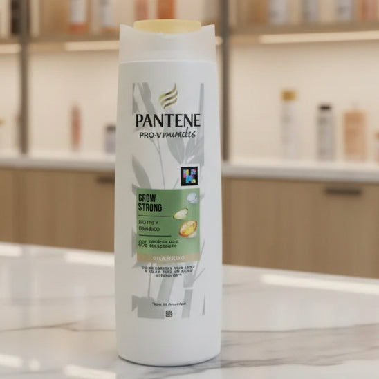 Pantene Grow Strong Shampoo With Bamboo And Biotin 400ml