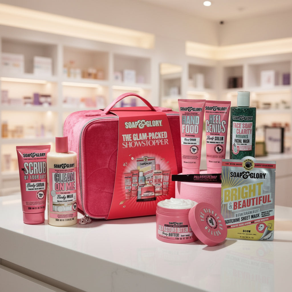 Soap & Glory The Glam-Packed Showstopper 8 Piece Full Size Gift Set