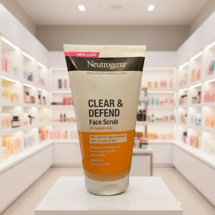 Neutrogena Clear & Defend Facial Scrub 150ml