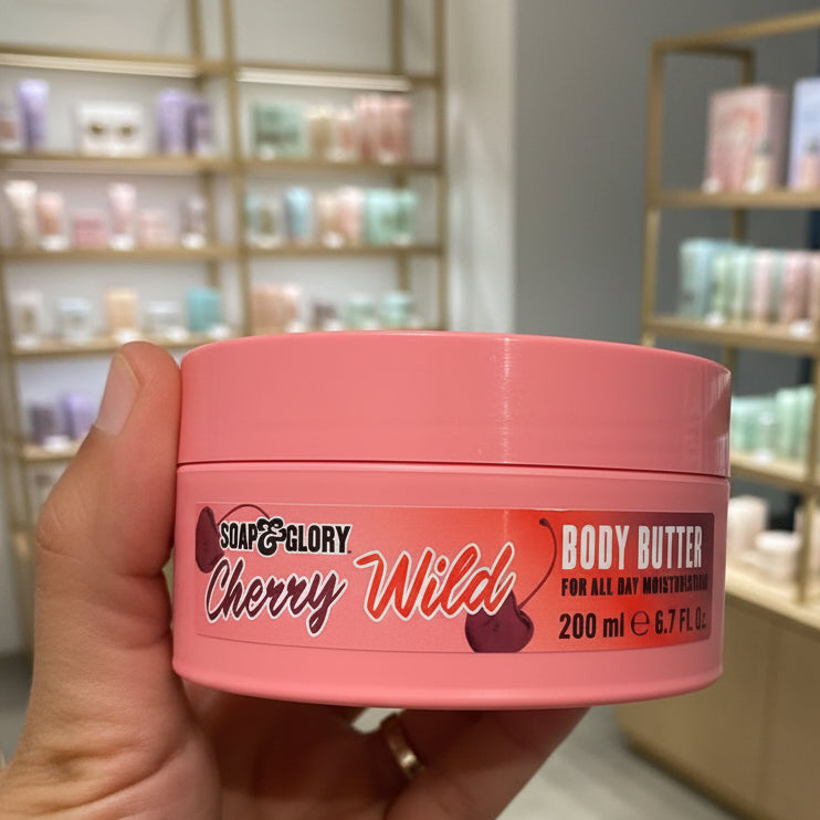 Soap & Glory Limited Edition Body Butter Cherry Wild 200ml