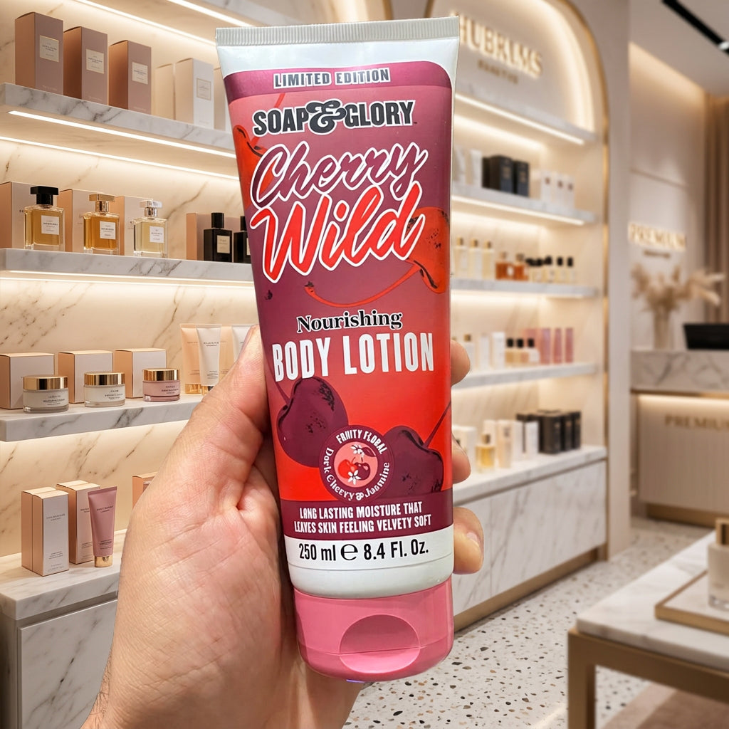 Soap & Glory Cherry Wild Nourishing Body Lotion 250mL
