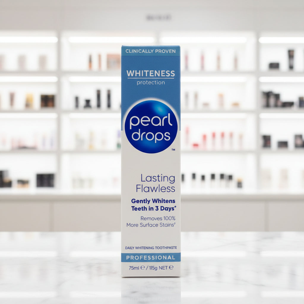 Pearl Drops Lasting Flawless White Toothpaste, Whitening Toothpaste 75ml