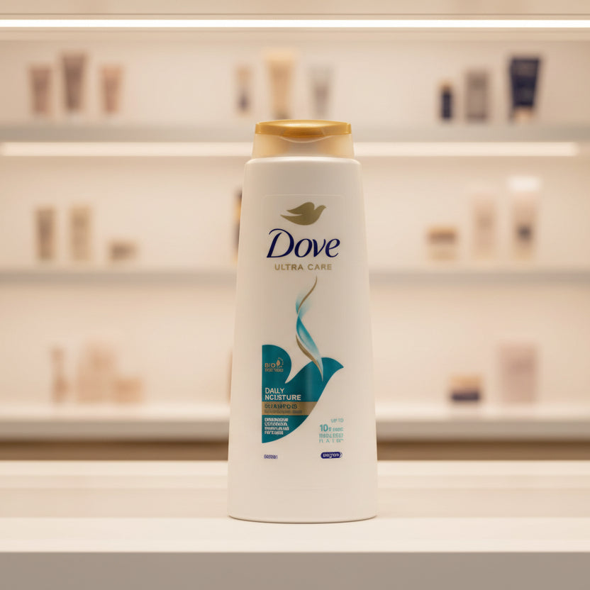 Dove Ultra Care Daily Moisture Shampoo for everyday use 400mL