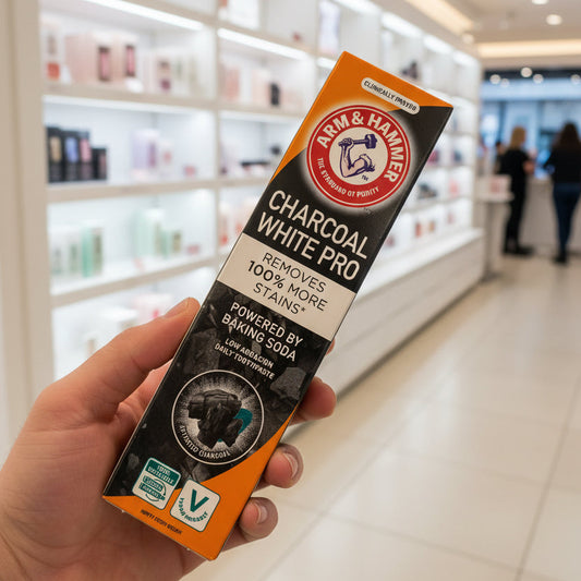 Arm And Hammer Charcoal Toothpaste, Baking Soda Toothpaste 75ml