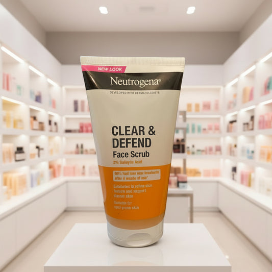 Neutrogena Clear & Defend Facial Scrub 150ml