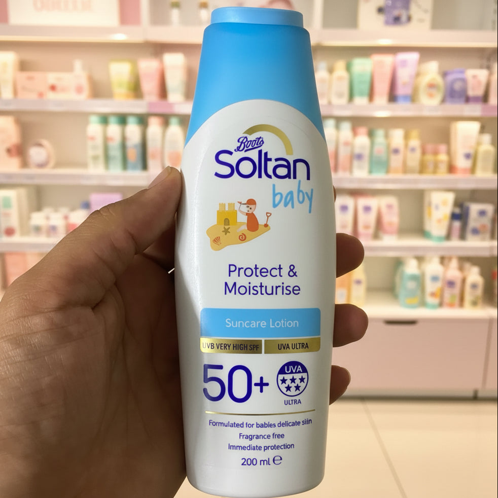 Soltan Baby Protect & Moisturise Suncare Lotion SPF50+ 200ml