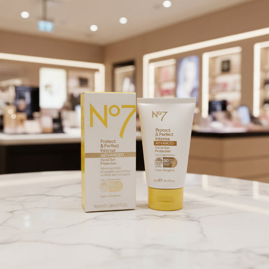 No7 Protect & Perfect Intense ADVANCED Facial Suncare SPF50+ 50ml